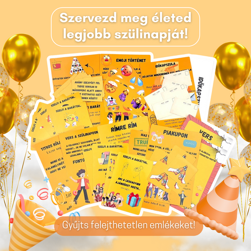 Szülinapi feladatcsomag