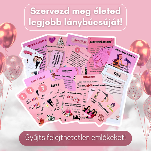 Lánybúcsú feladatcsomag